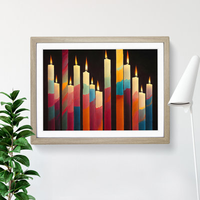 Candle Art Vol.3 - Framed Print