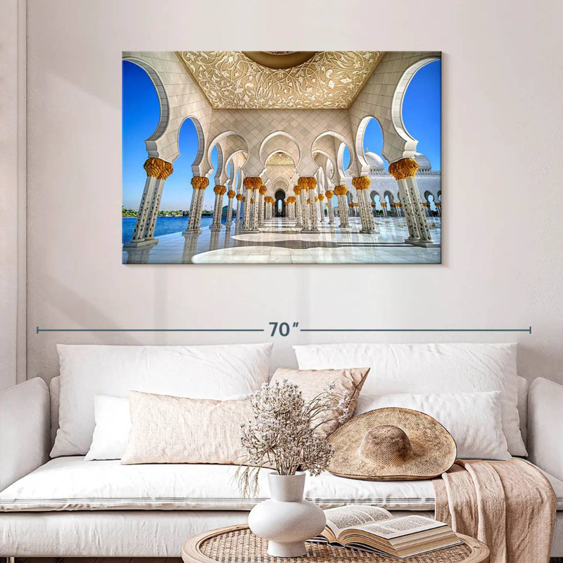 Ravi Elegant Sheikh Zayed Mosque, 30" H x 45" W