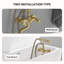 Bec de baignoire mural-97567349