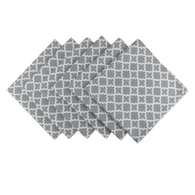 Trung Cotton Geometric Square Napkin