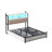 Tryston Bed Frame With Bookcase Headboard-1741736399-1741736392