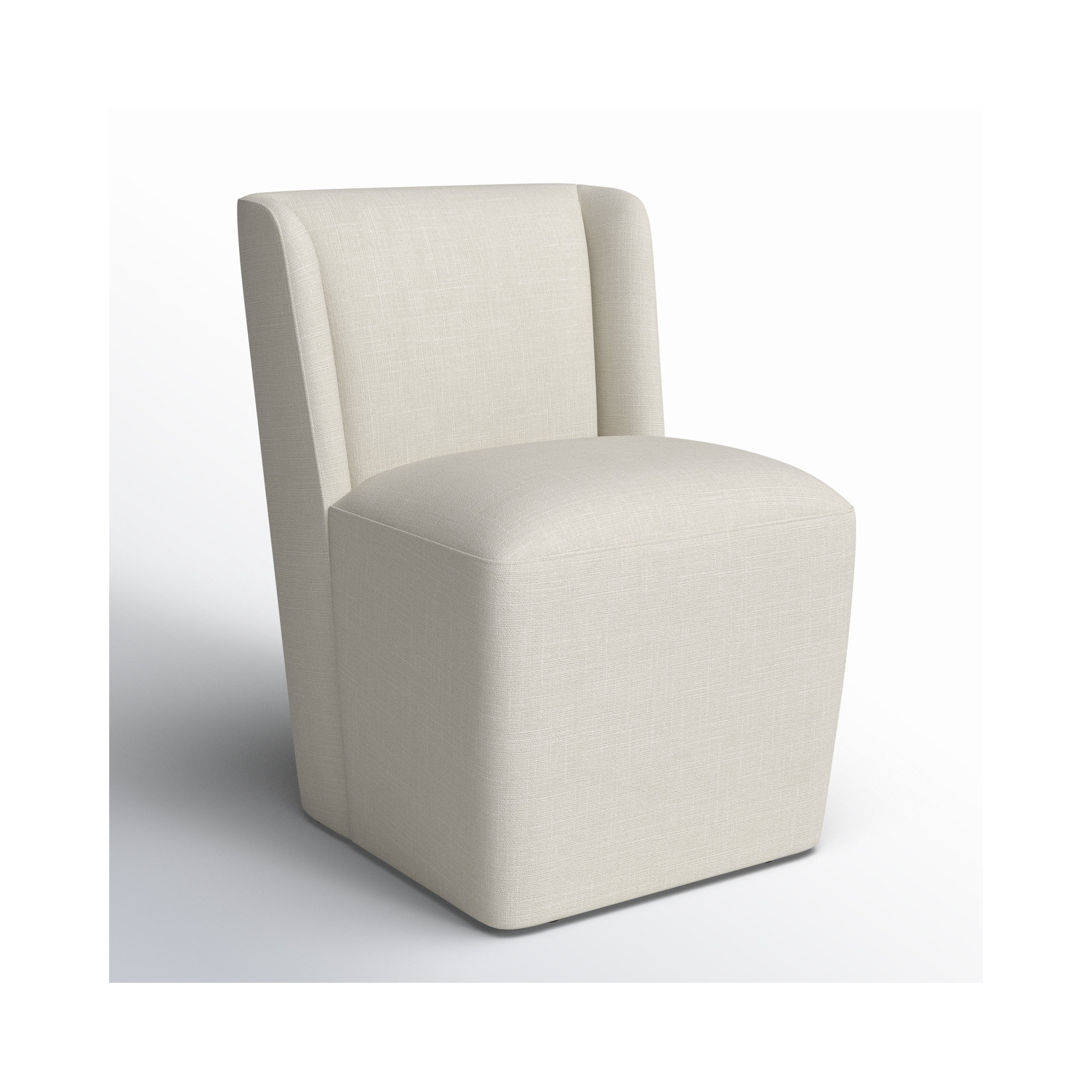 Ardeth Upholstered Side Chair, Effie Linen Performance Linen