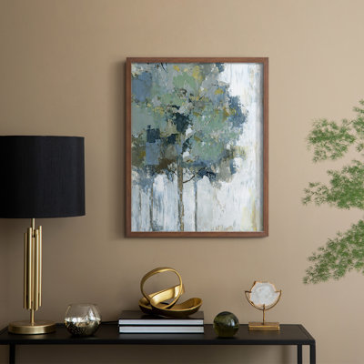 «Spring Tree I», reproduction encadrée - bois massif