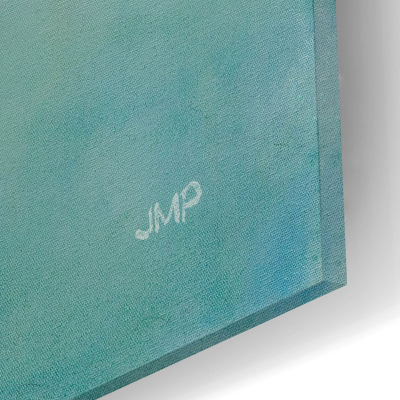 «Fog And Dew» par Julia Purinton, art mural en verre acrylique, H 12 po x l 12 po x P 0,13 po