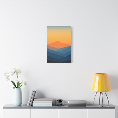 Apel Single Picture Frame Print on Canvas