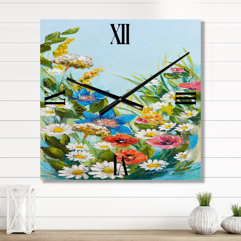 Metal Wall Clock, Extra Large