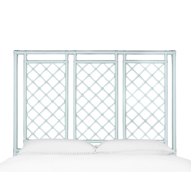 Low Profile Standard Bed, Queen, Light Blue