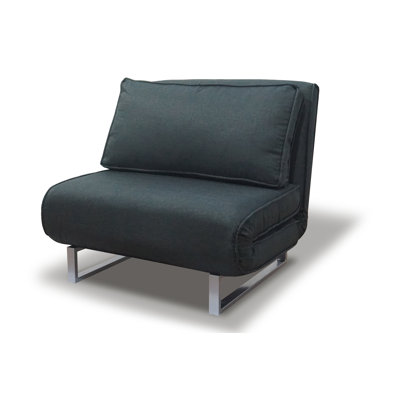 Fauteuil convertible en polyester de 36 po de largeur