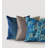 Abstract Feather Reversible Throw Pillow