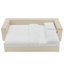 Divan-lit rembourré en duvet blanc pur Commix-105697915