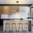Zuno 1 - Light Minimalist LED Kitchen Island Linear Pendant-1279874679
