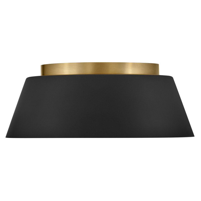 Flush Mount, Black