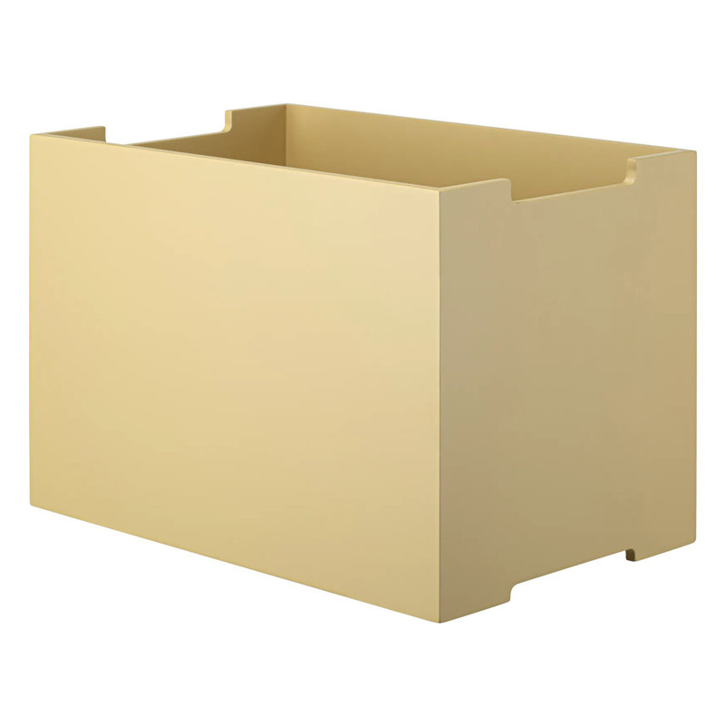Blomus Box, Yellow, 27.5cm H x 39.2cm W x 24.8cm D