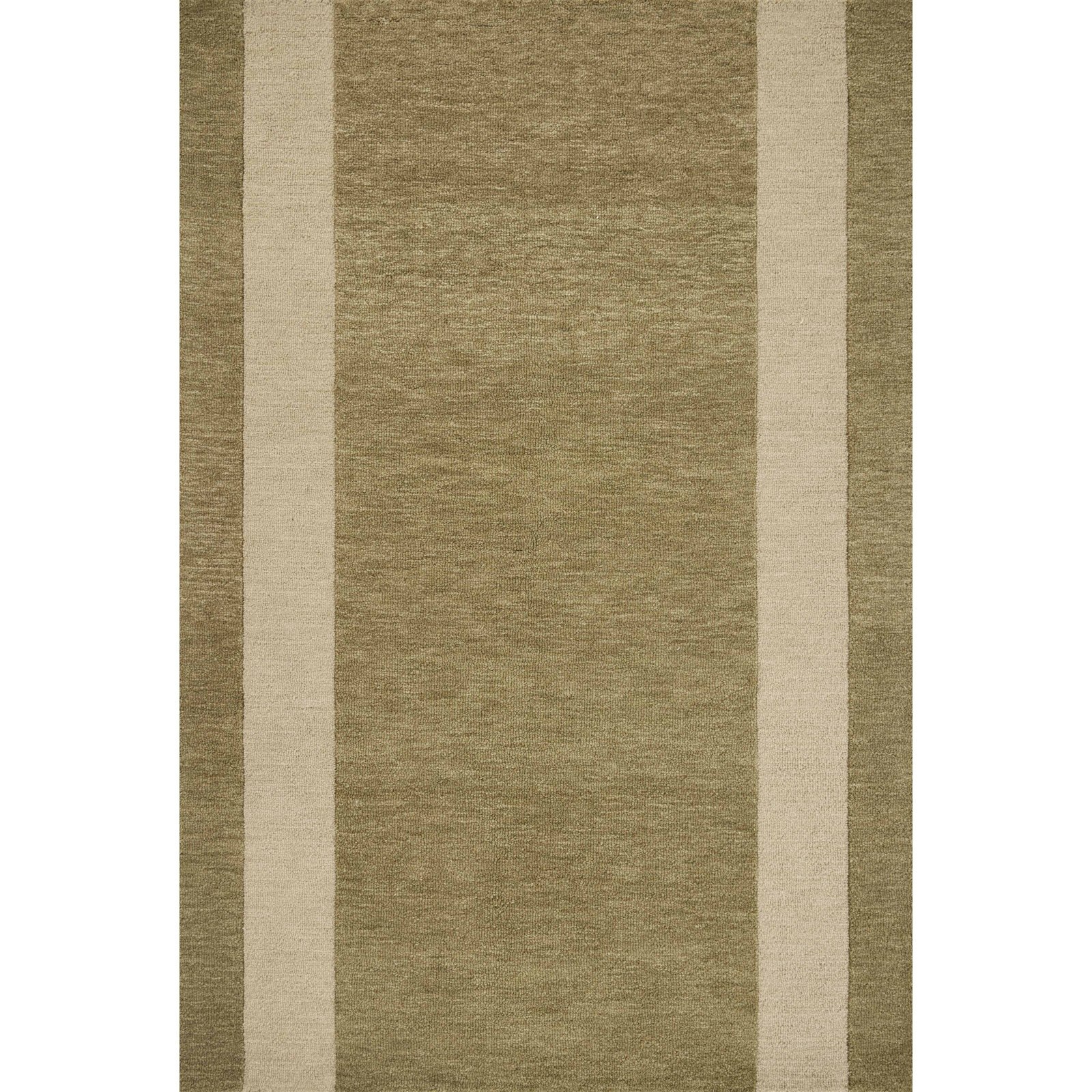 Leanne Ford x Loloi Craven Light Olive Rug, Rectangle 8'6" x 11'6"