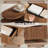 Extendable Wood TV Stand Adjustable Extendable TV Stand with Storage Drawers Modern Television Console Media Console for Living Room