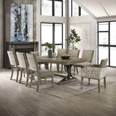 Dasher 9 - Person Extendable Dining Set by One Allium Way