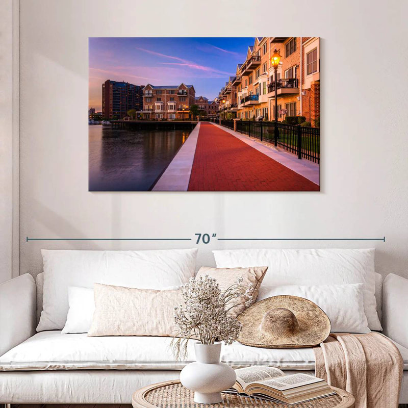Lilie Paved Canton Waterfront, 30" H x 45" W
