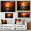 «African Tribal Sunset V», reproduction sur toile-1505617349-1505617348