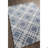 Armoy Authentic Hand-Tufted Handmade Gray & Muted Navy Blue Contemporary Geometric Lattice Wool Area Rug-1641139540