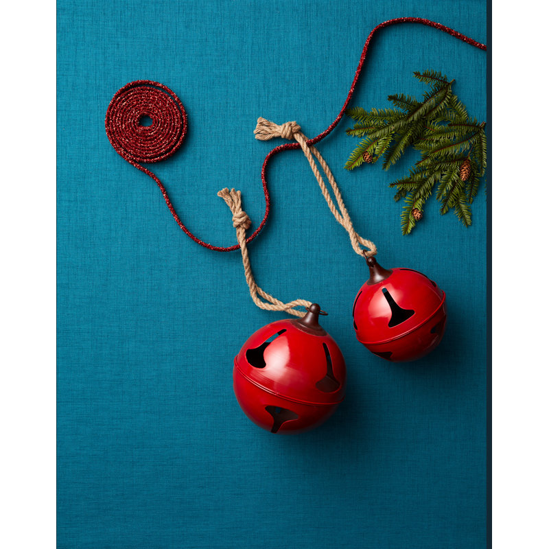 Boule, H 27 po x l 8 po x P 8 po, Rouge