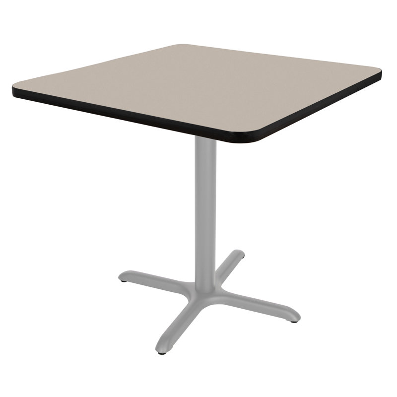 Table basse Bennet, H 30 po x L 36 po x l 36 po, Gris, Gris