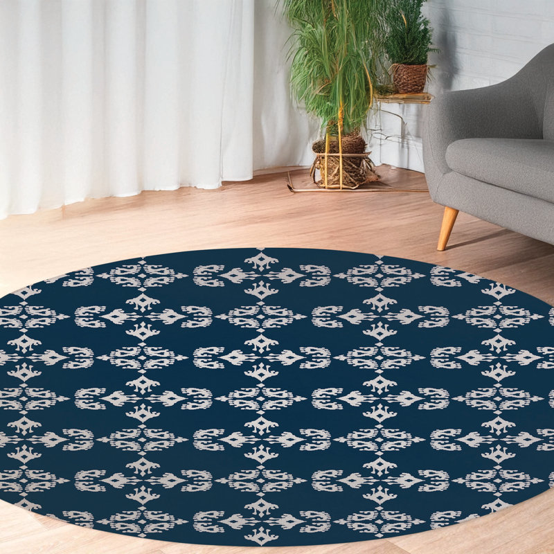 Cassia Area Rug, Round 5'