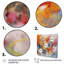 Tourbillons colorés bleus, jaunes et oranges III - impression-594351889-594351888