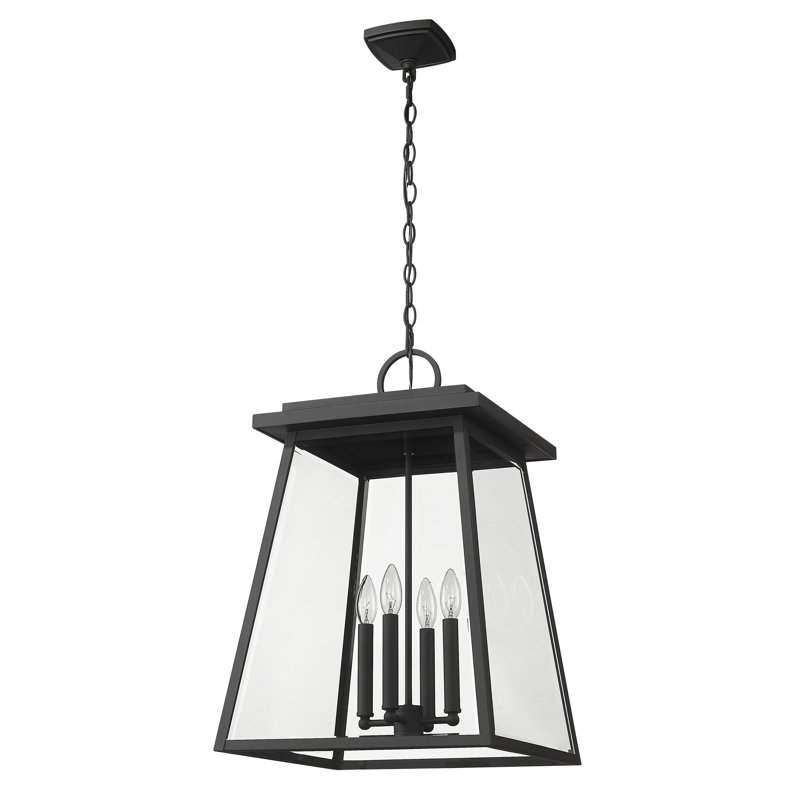 Doeden 4 - Light Outdoor Hanging Lantern, 23.75" H x 15.75" W x 15.75" D