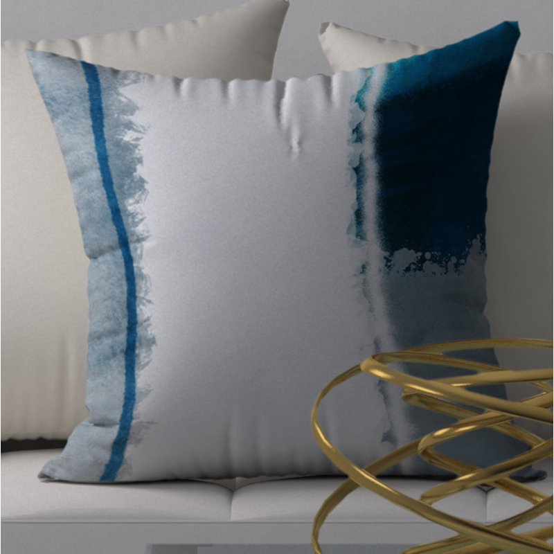 Housse de coussin carrée/insert, 18" x 18"