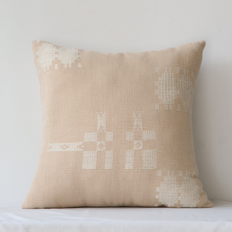 Lanthoi Handwoven Pillow Cover, Cotton