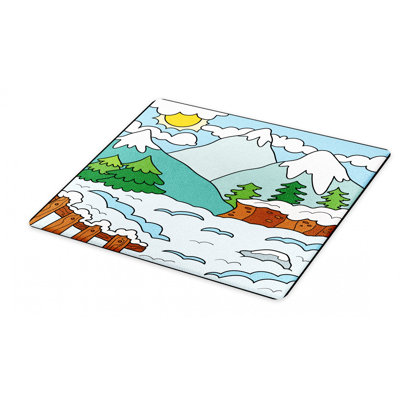 East Urban Home Glass Cutting Board