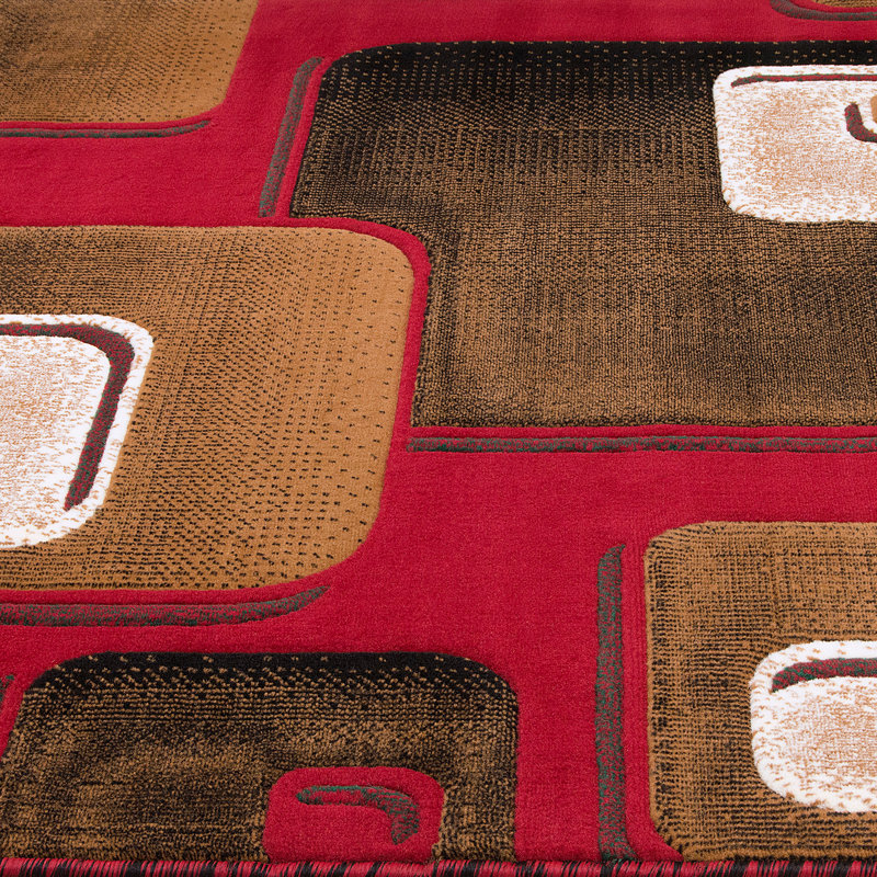 Diboll Performance Geometric Indoor Rug