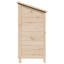 Vidaxl Garden Shed Solid Fir Wood Storage Cabinet Outdoor Modern Design Ample-129097141