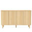 Buffet 59,74 "moderne en noyer avec rangement-1590950006