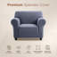 Premium Stretch Spandex Sofa Cover - Durable, Stylish & Easy-Fit Slipcover-644392448-644392451