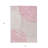 5' X 8' Pink Ivory And Gray Abstract Washable Indoor Outdoor Area Rug