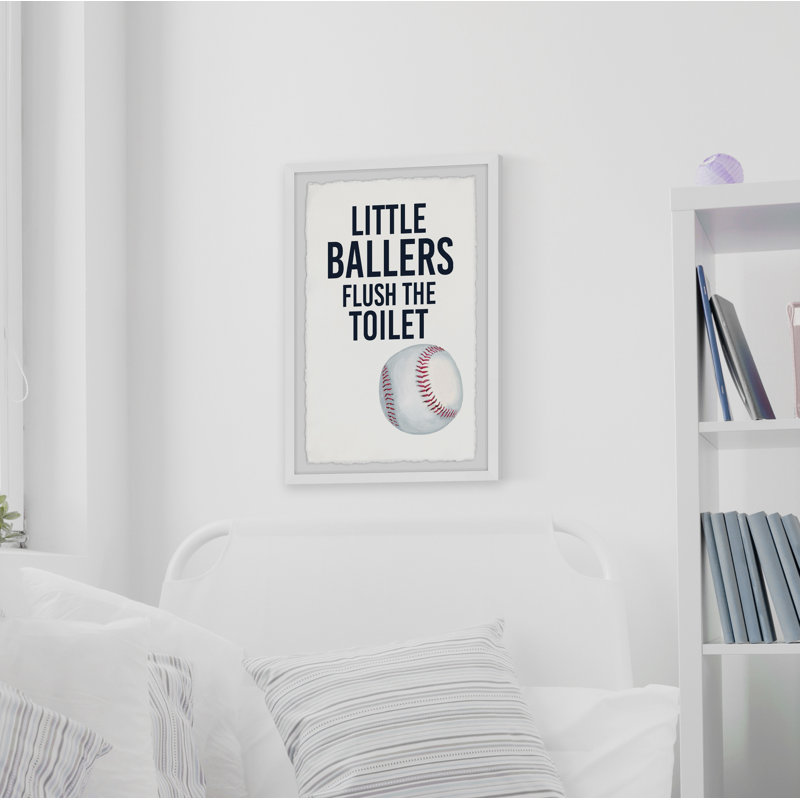 Paulsen Little Ballers IV, reproduction encadrée, H 45 po x l 30 po x P 1,5 po