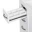 Armoire de salle de bain de style moderne avec tablette réglable et six tiroirs-613763052