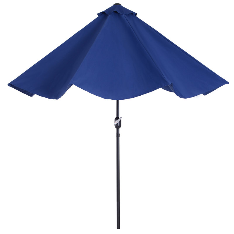 Parasol de marché 9 pi 8 po Gulfasa, Bleu