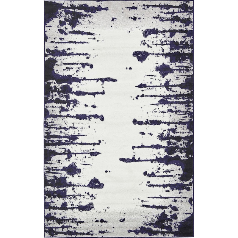 Newberry Abstract Indoor Rug, Rectangle 5' x 8'