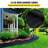 Premium Weed Barrier Garden Landscape Fabric 5OZ PP Woven Weed Control Fabric Gardening Mat Heavy Duty-105786721