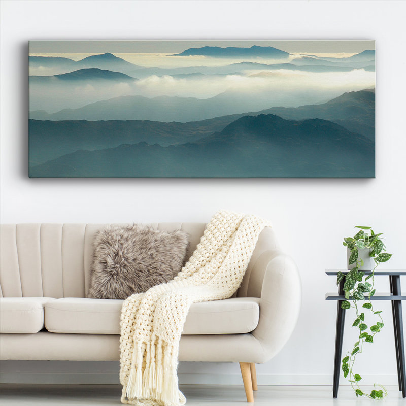 «Above The Clouds», reproduction sur toile, H 24 po x l 60 po x P 1,5 po
