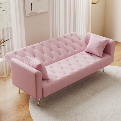 71-Inch Convertible Love Seat Sofa