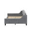 Lit de jour double capitonné de luxe moderne-387855324