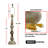 31" Tall Onyx Table Lamp "Noctis", Chartreuse