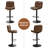 Sahla Swivel Upholstered Adjustable Height Counter Stool with Metal Frame-2069916370-2069916365