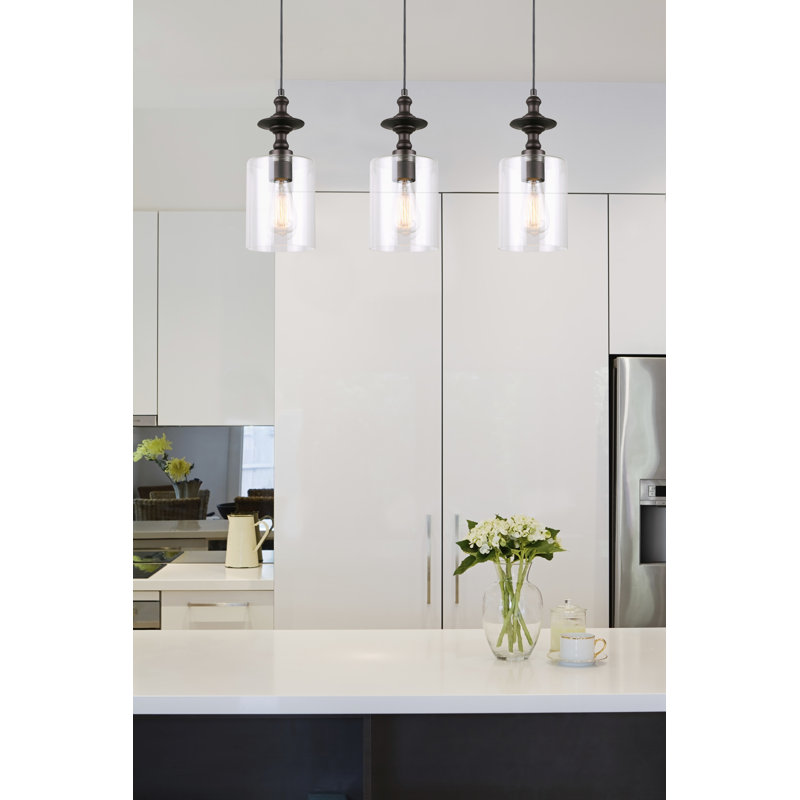 Luminaire suspendu cylindrique à 1 lumière Turker