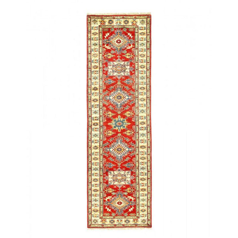 Hand Woven Cotton and Wool Oriental Area Rug