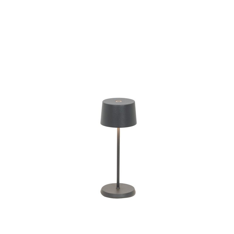 Olivia Pro Micro Table Lamp, Dark Gray