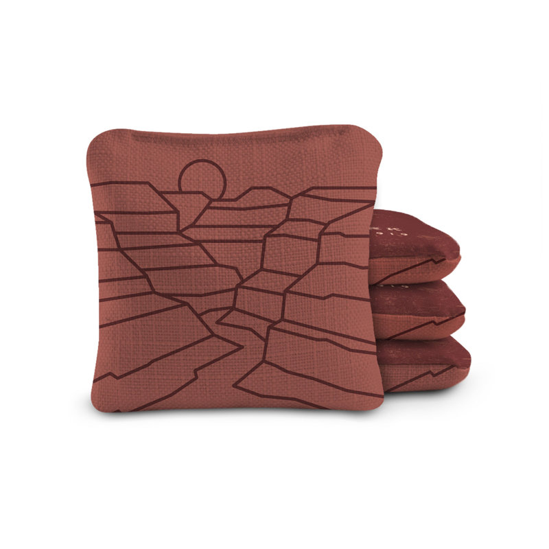 Durasuède du parc national du Grand Canyon et sacs Polyhide, H 4 po x l 4 po x P 0,50 po, Orange Grand Canyon
